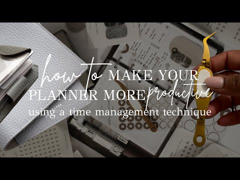 How To Make Your Planner More Productive