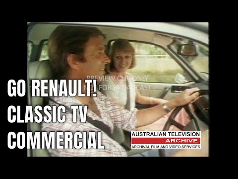 GO RENAULT! - Classic Australian TV Commercial - 1977