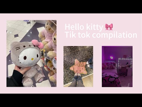 Hello kitty 💕 tik tok compilation aesthetic 🎀