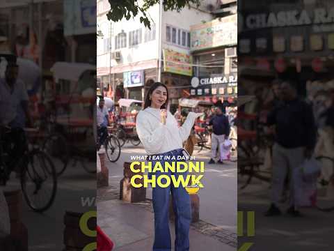 What I eat in a day in Chandni Chowk!