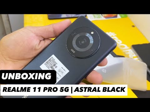 UNBOXING REALME 11 PRO 5G | 100MP Pro light Camera | Astral Black