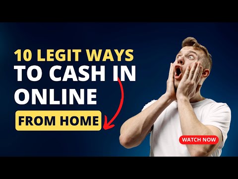 10 Legit Ways to Cash in Online 💻from Home: The Ultimate Guide