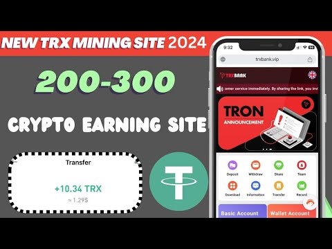 New TRXBANK site launching today | tronfundasia project | tronfund.asia trx mining website