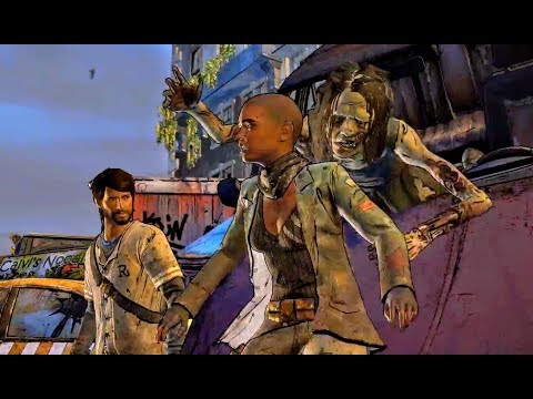 Ava Saves Javier's Life and Dies (Walking Dead | Telltale Games)