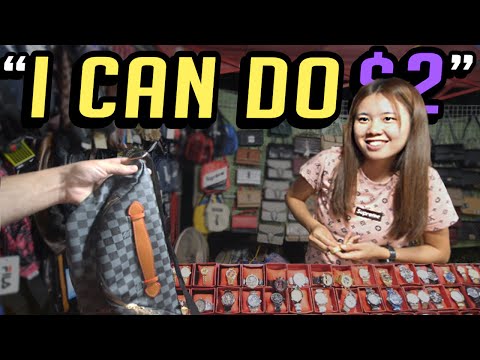 Laos Fake Night Market Spree!