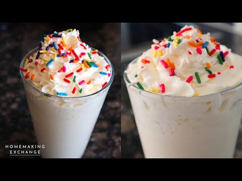 Vanilla Milkshake Recipe | Easy Thick Vanilla Milkshake