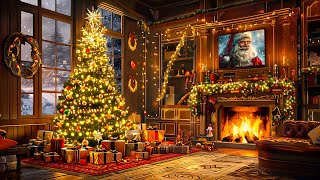 Best Classic Christmas Music with Fireplace 🎅🏼 Top Christmas Songs All Time 🎄 Silver Bells