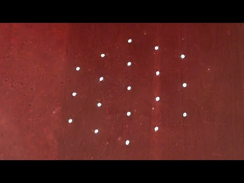 Simple Deepam kolam🌺5×3 dots diwali special rangoli 🌺 Deepavali Muggulu 🌺 Sowjanyarangoliworld