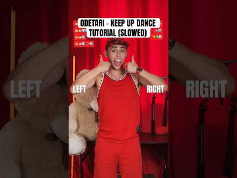 ODETARI - KEEP UP DANCE TUTORIAL (SLOWED + MIRRORED) | Step-by-Step Dance Tutorial for Beginners