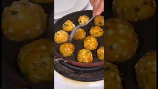 Sabudana Appe😋#shorts #sabudana #sabudanavada #youtubeshorts #viralshorts #viral #kitchenbysnehal