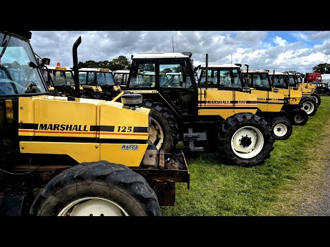 A Rare Gathering Of 38 Nuffield, Leyland and Marshall Tractors: CLASSIC MACHINERY SPECIAL