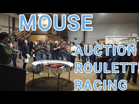 SedgCo Mouse Races And First Auction By Clyde Mcnitt Owner Julesburg Auction House