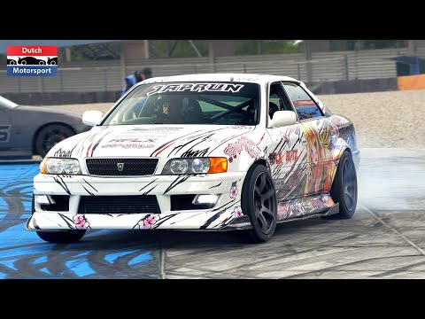 JDM Cars Drag Racing! - 800HP Aristo, 1100HP AWD Civic Turbo, Chaser, MR2 K20 Turbo, GTR,...