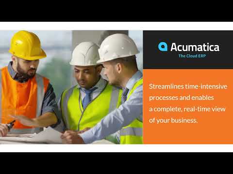 Introducing Acumatica Construction Edition