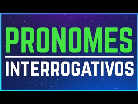 Pronomes Interrogativos [Prof. Martins]