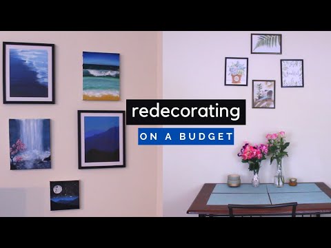 Redecorating My Apartment Less than $100 | Living Room