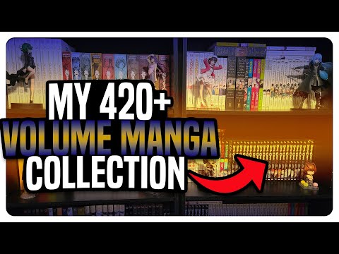 My 420+ Volume Manga Collection