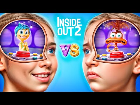 If Emotions Rules Me! Inside Out 2 in Real Life!