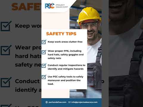 PSC Hand safety - Hand Safety Tools: ProtectYourself: Fall Zone Safety 🚧 #psc #safetyprofessionals