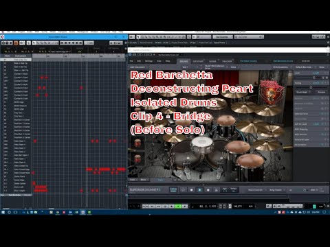 Red Barchetta - Deconstructing Peart - Isolated Drums - Clip 4 - Bridge (Before Solo)