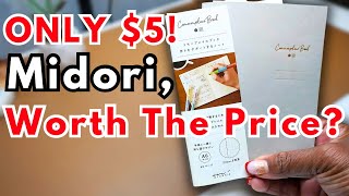 The $5 Commonplace Book You Need to Try! ( Midori )