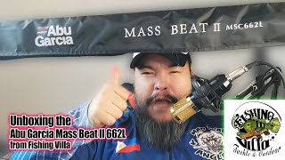 Unboxing the Abu Garcia Mass Beat II 662L Casting Rod I Baitcasting Rod Review