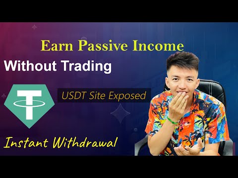 Earn Passive Income in Crypto WITHOUT Trading? | New USDT Earning Website Exposed | Daily Profits