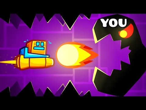 Geometry Dash, But YOU Are The Level...