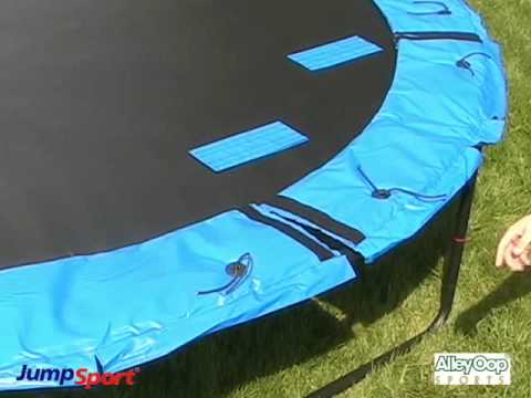 JumpSport Trampoline Frame Pad Installation