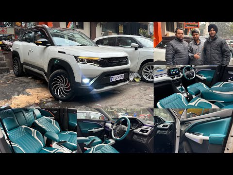 Chandigarh से Brezza आई Range Rover बन ने - Brezza modified 2024 | Brezza modification 2024 | luxury