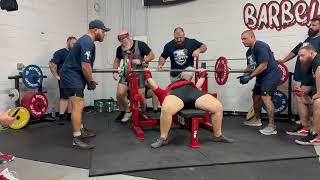 Winter Classic 2 powerlifting meet wrap up. 1st lifter