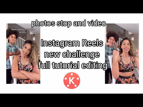 Instagram Reels editing | Instagram challenge editing | make  people think it's a picture editing