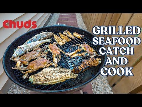 Fresh Seafood On The Grill | Chuds BBQ