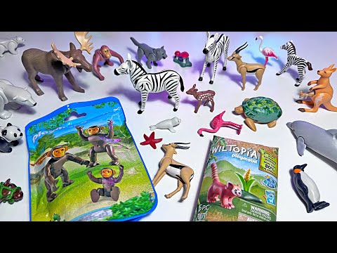 Playmobil Sea Animals, Wild Animals - Polar Bear, Hammerhead Shark, Dolphin, Turtle, Penguin, Seal