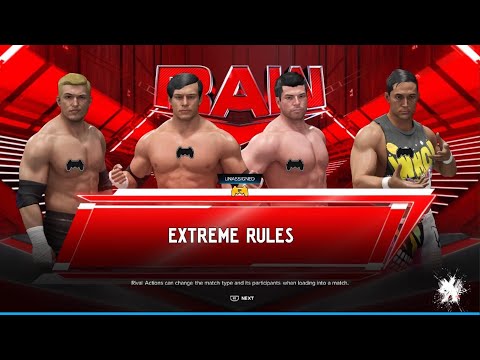 AWA Monday night dawn: Andrew Jack vs Ethan Hamilton vs Matthew vs Sean Lee