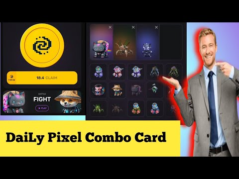 Pixel Tap Daily Combo Card || Pixel Combo Card Today