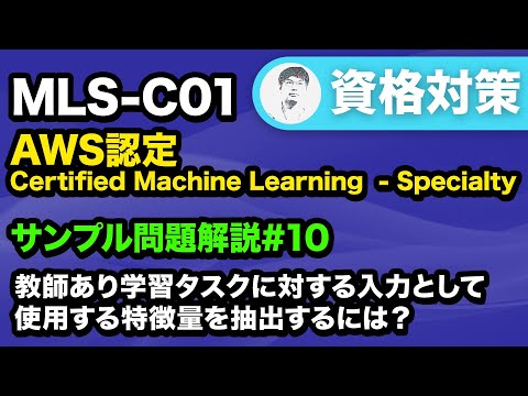 【MLS-C01】Amazon SageMaker の Object2Vec を理解する【AWS Certified Machine Learning - Specialty サンプル問題解説 #9】