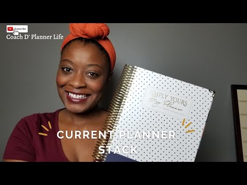 My Current Planner Stack 2022| The best planners around