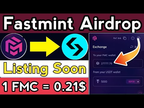 Fastmint Airdrop Token Exchange Soon || Fastmint Airdrop withdrawal || Fastmint Listing update