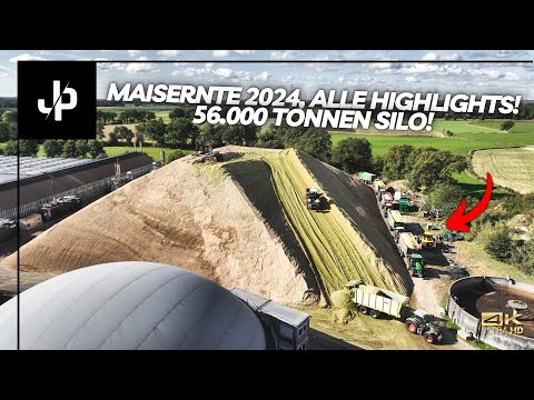 Maisernte 2024 XXL: 30 Min Highlights! || JP Agrar