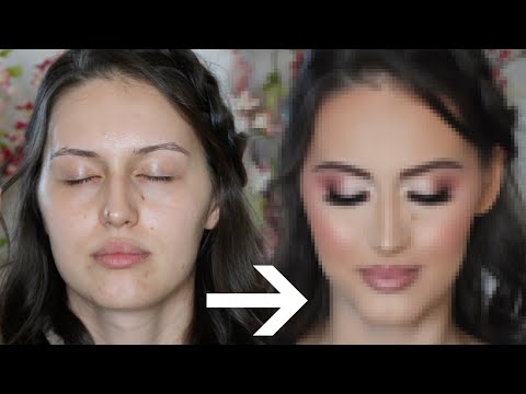 Maid of Honor Bridesmaid Makeup Look on a Client Ft. Jaclyn Hill Palette