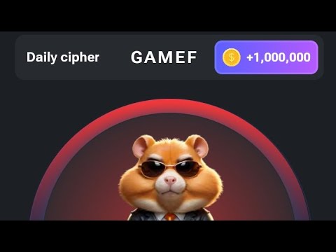 Hamster Kombat DAILY CIPHER MORSE CODE || Claim 1million coins to your Hamster Kombat Wallet