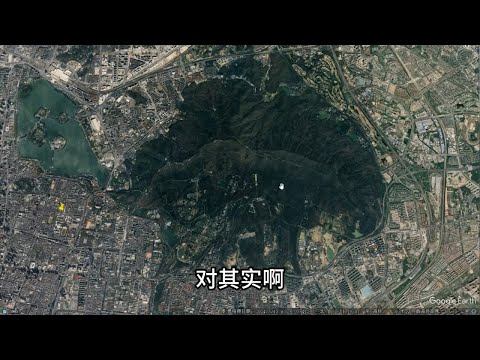 南京中山陵停车7小时收费217，通过卫星地图，给大家说说