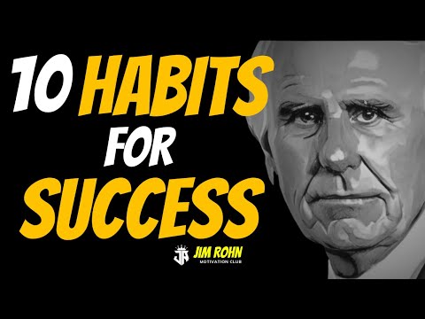 10 Powerful Habits for Success You Can’t Ignore | Jim Rohn Motivation