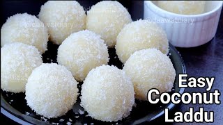 5 min yummy Coconut Laddu Recipe|Coconut Ladoo Recipe|Coconut Laddu|Nariyal Laddu|Easy Nariyal Ladoo