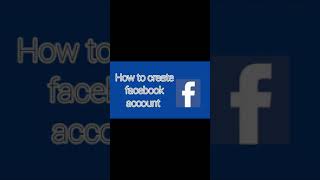 How to create facebook account