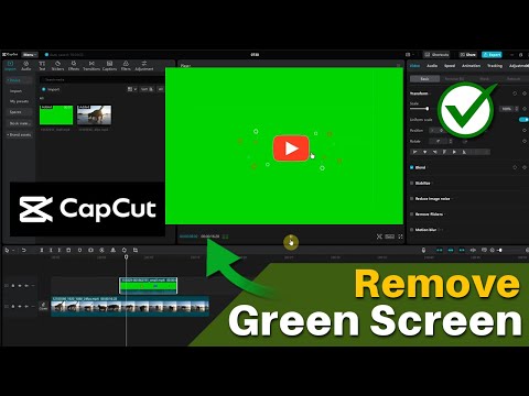 How to Remove Green Screen in CapCut on PC/Laptop | CapCut Chroma Key