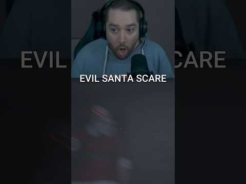 He Was Just Staring AT ME! #gaming #horror #streamer #santa #scare