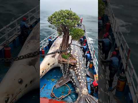 STRANGE sea creature caught by fishermen at sea🌊🐟🌳