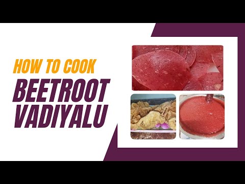 Beetroot papad || ఎంతో రుచికరమైన బీట్రూట్ వడియాలు #vadiyalu #viralvideo #summervibes